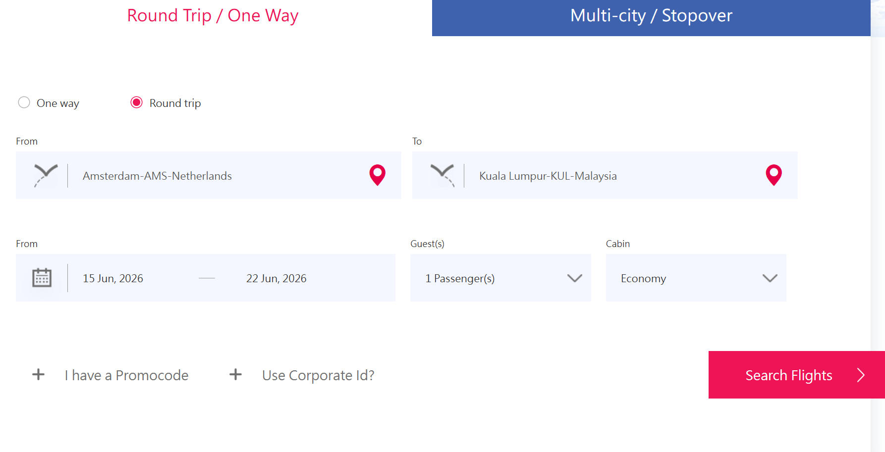 China Airlines booking image KL 2026.png