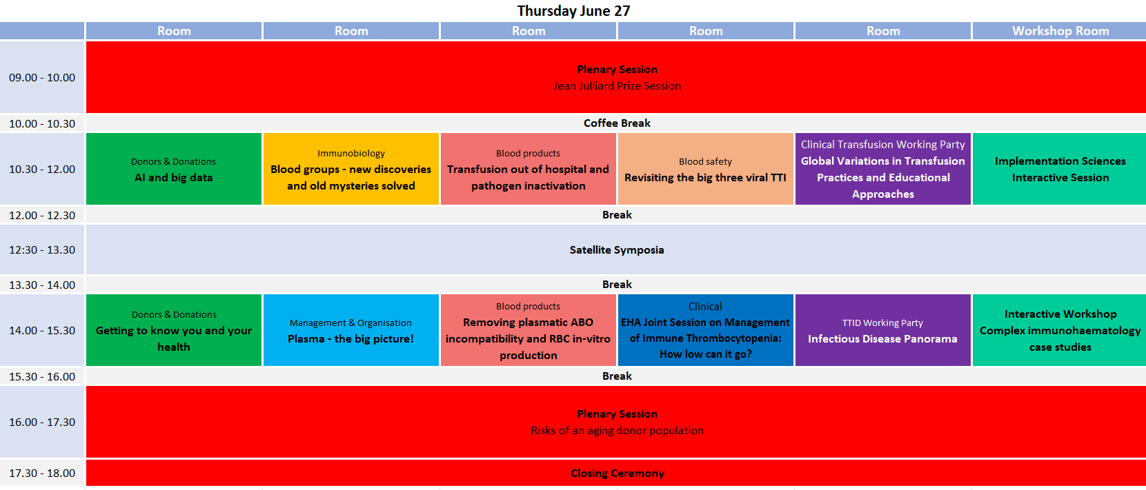 ISBT Barcelona 2024 The International Society of Blood Transfusion (ISBT)